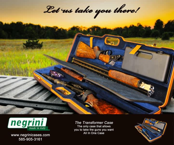 Negrini Introduces New Break Through “Transformer” Combination Shotgun Cases