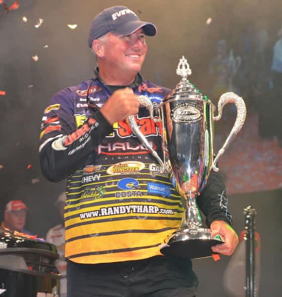 Tharp Wins Professional Bass Fishing’s Forrest Wood Cup