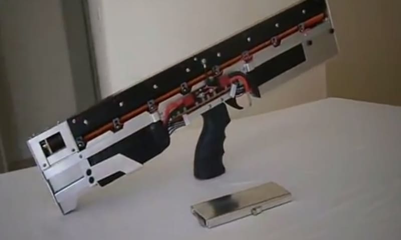 Video: Improved 3D-printed Rifle, Portable Gauss Rifle