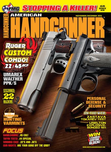 Cylinder & Slide Ruger 1911/.22 Combo Highlights American Handgunner’s Nov/Dec Issue