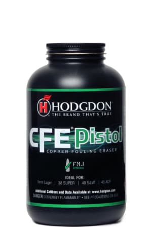 Shoot More, Clean Less with Hodgdon’s New CFE PISTOL Powder