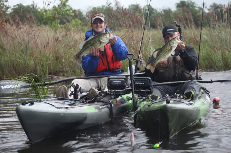 Country Music Star Easton Corbin is ‘All Over the Lake’ with Chad Hoover as Special Guest on Kayak Bassin’