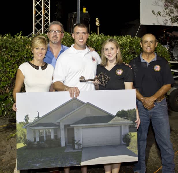 Daniel Defense and Military Warrior Support Foundation Give Away Home at Patriot Weekend