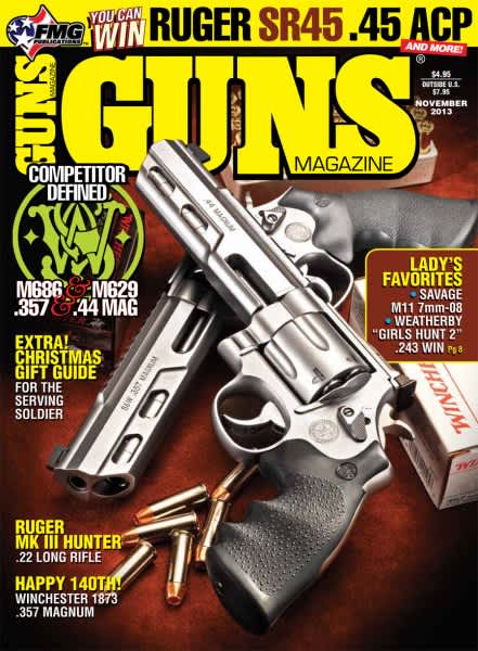 Smith & Wesson M629 And M686 Competitors Shine in November Issue of GUNS Magazine