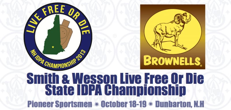 Brownells Sponsors Smith & Wesson Live Free or Die IDPA Match