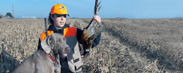 November 2-3 Kansas Youth Upland Bird Season Begins