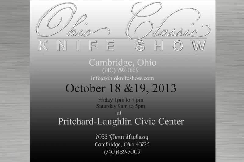 Blind Horse Knives to Host the 2013 Ohio Classic Knife Show on October 18-19