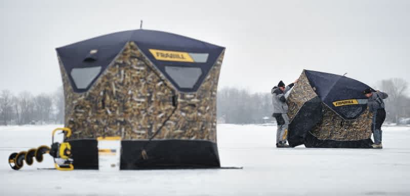 Ice Fishing’s Best Hub Shelters Now the Hottest Looking