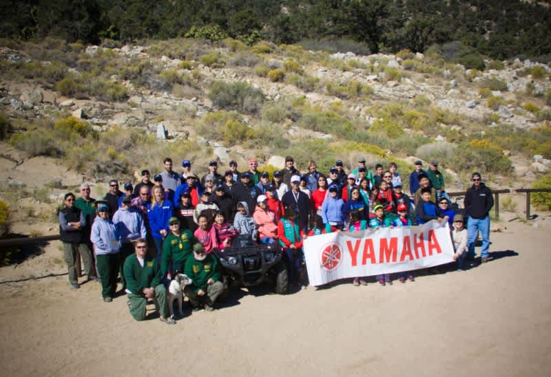 Yamaha Volunteers Complete OHV Project in San Bernardino National Forest