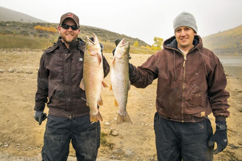 Utah DNR Promotes Big Trout at Scofield Reservoir