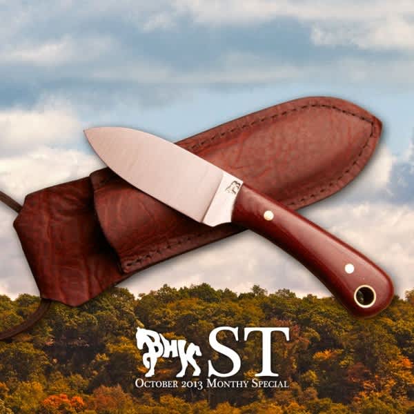 Blind Horse Knives Debuts the Short Trail: October 2013 Special
