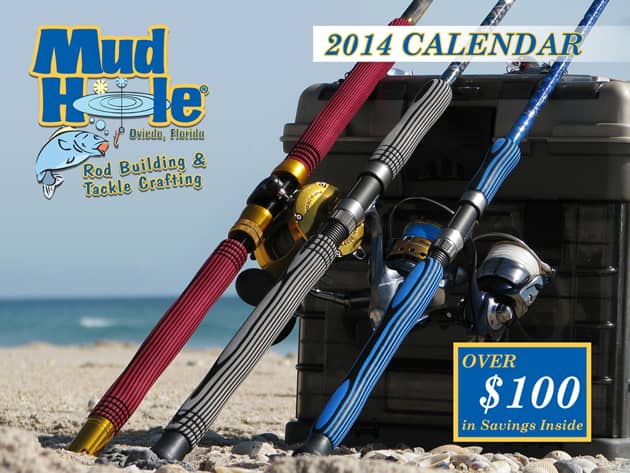Great Ideas for Crafting Custom Fishing Rods in 2014 Calendar
