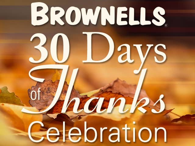 Brownells Thanks Customers All November Long