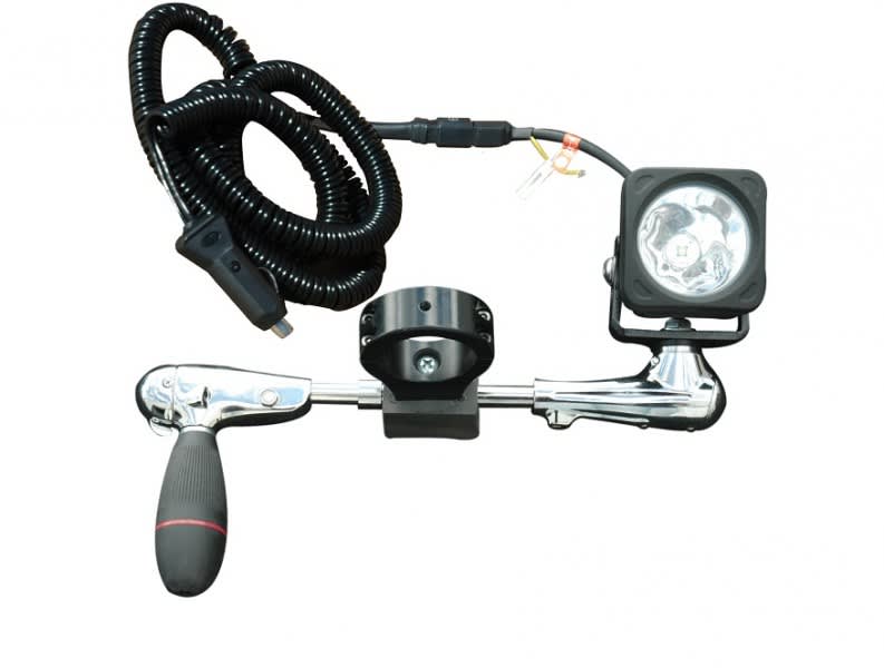Larson Electronics Releases Bar Clamp Mount LED Hunting Spotlight Perfect for ATV’s and Off Road Vehicles