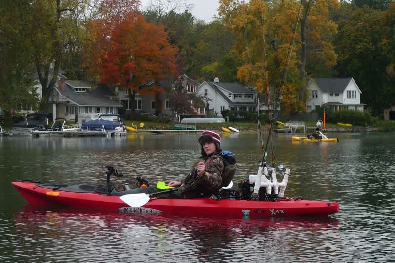 The Kayak Kid Cashes in on Michigan Fall Fishing
