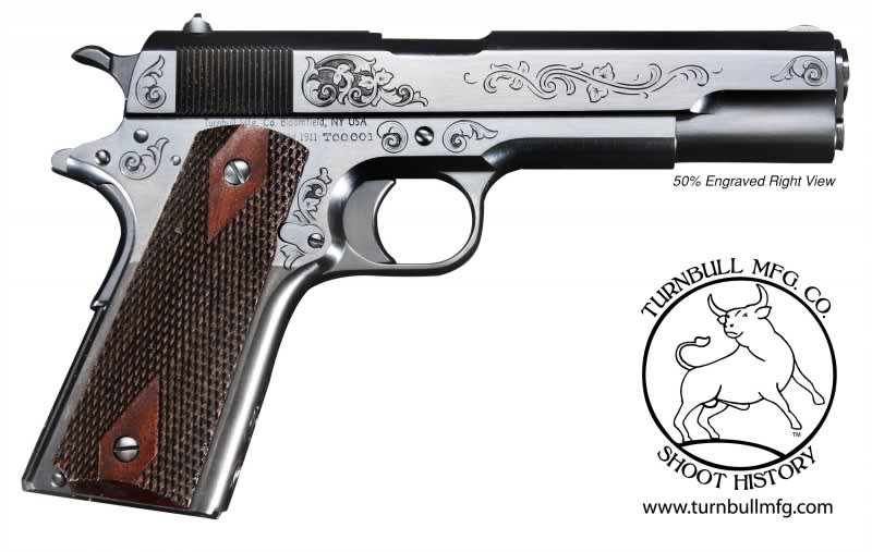 Turnbull Launches Engraving for New 1911 Pistols