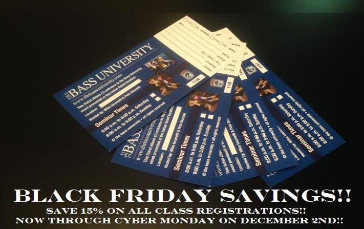 The Bass University Announces Early Black Friday Deals
