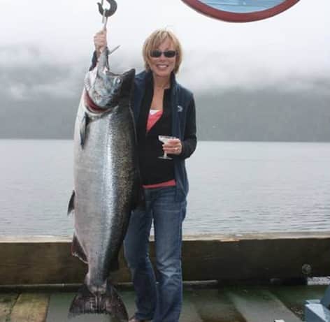 Virginia Woman Catches Unusually Large Late-season Chinook