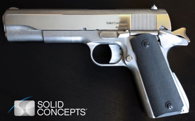Texas Company Produces the World’s First 3D-printed Metal Handgun