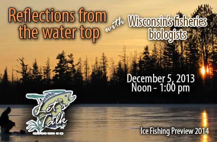 Join Wisconsin’s Ice Fishing Live Chat