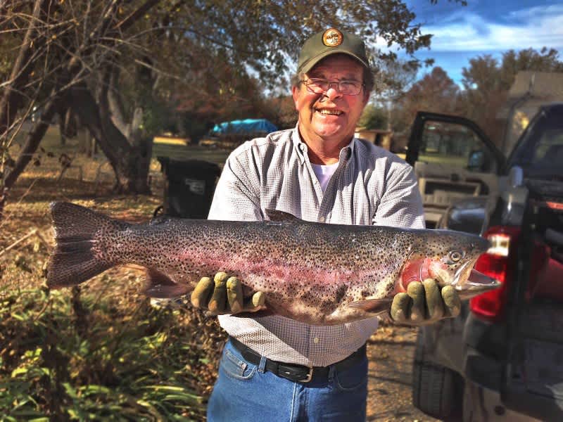 Oklahoma Angler Smashes 47-year Rainbow Trout State Record