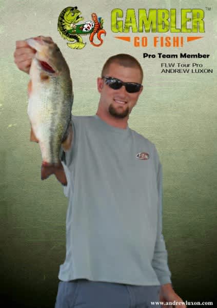 Luxon Signs with Gambler Lures Pro Team