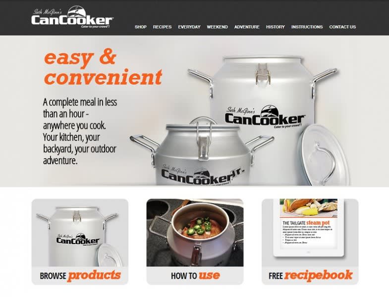 CanCooker Launches New Website with Enhanced Interactive Product and Recipe Information