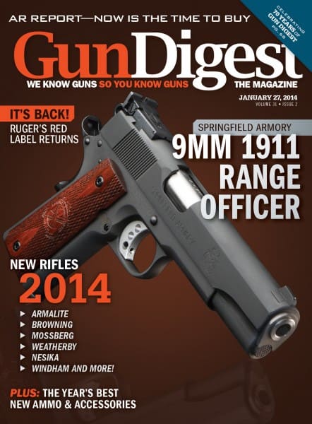 New Issue of Gun Digest the Magazine Rings in 2014 with Exclusive News
