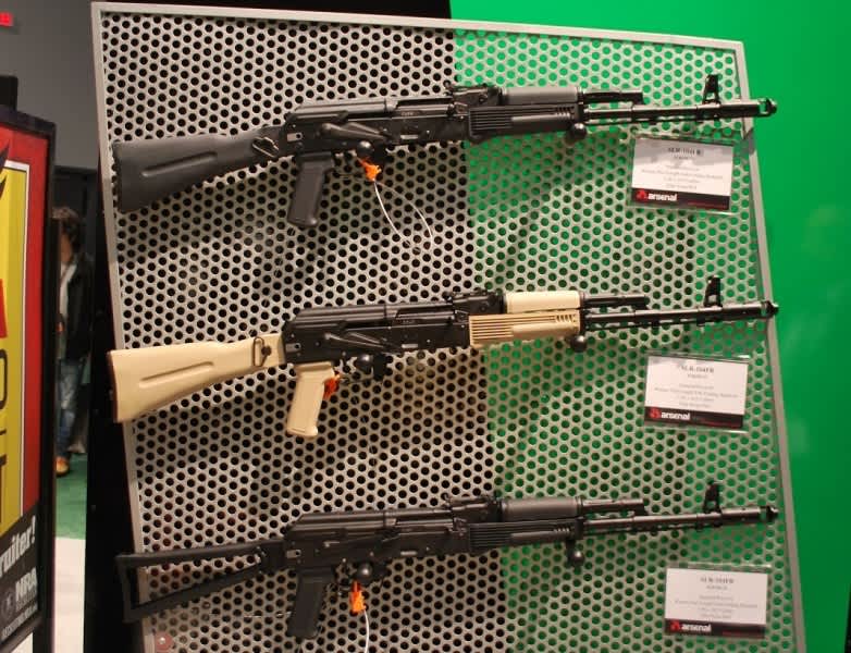 Arsenal, Inc. Selling New Bulgarian-made 5.45 AKs, Low-profile AK Scope Mount