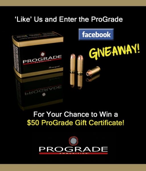 ProGrade Ammunition Giveaway Now Live on Facebook