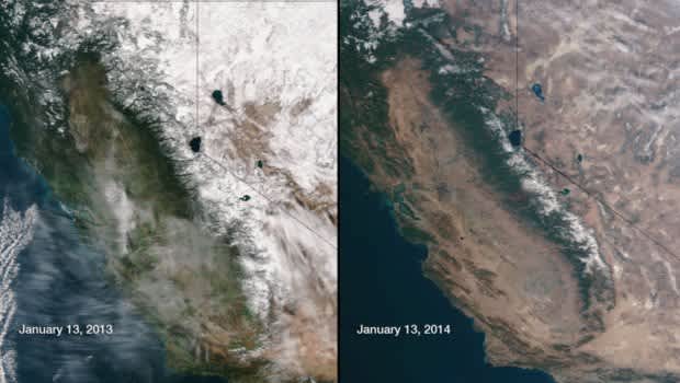 California Drought Leads to Driest Weather since 1885