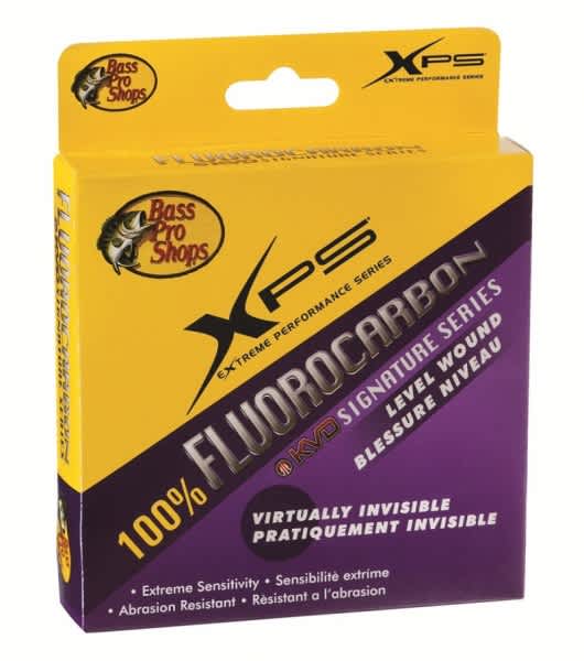 Bass Pro Shops XPS KVD Signature Series Fluorocarbon Fishing Line Disappears Underwater