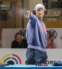 Milev’s Near World Record Highlights Six Pistol Athletes Named to World Cup USA Team