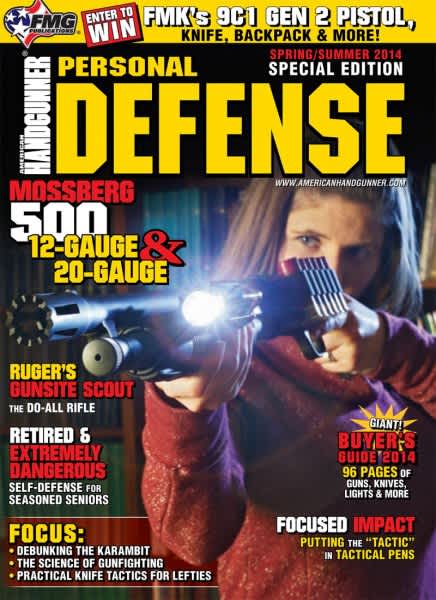 Self-Defense for Seasoned Seniors in The American Handgunner Personal Defense 2014 Special Edition