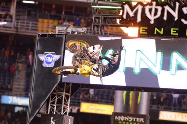 James Stewart Captures First AMA Supercross Win of the Year