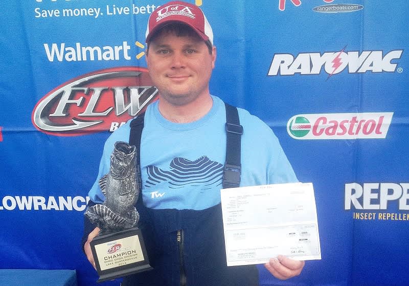 Sumerel Wins Walmart Bass Fishing League Choo Choo Division Event on Lake Guntersville