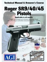 American Gunsmithing Institute (AGI) Announces New Technical Manual & Armorer’s Course on the Ruger SR9 / 40 / 45 Pistols