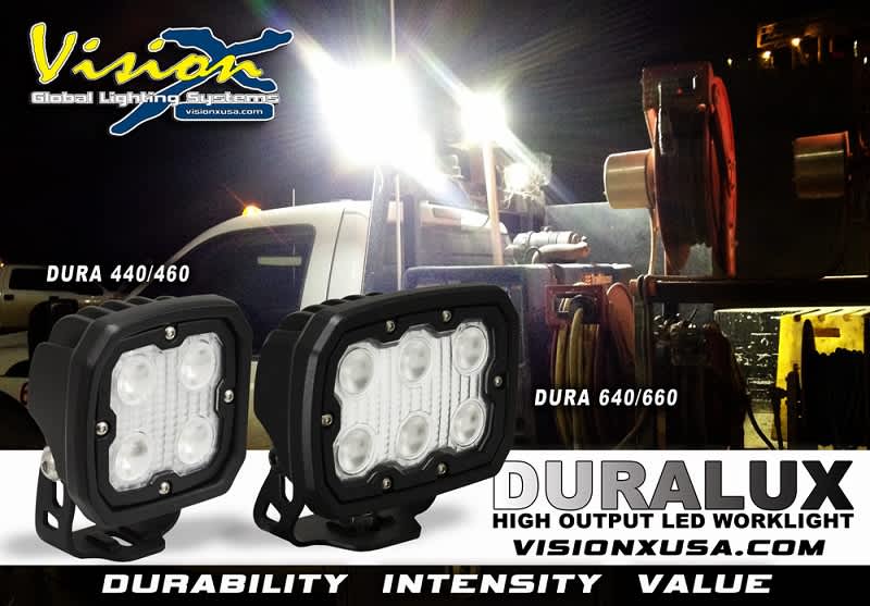 Doing Work with Vision X Lighting’s Duralux Series LED Lights