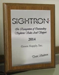 Green Supply Earns Award from Sightron