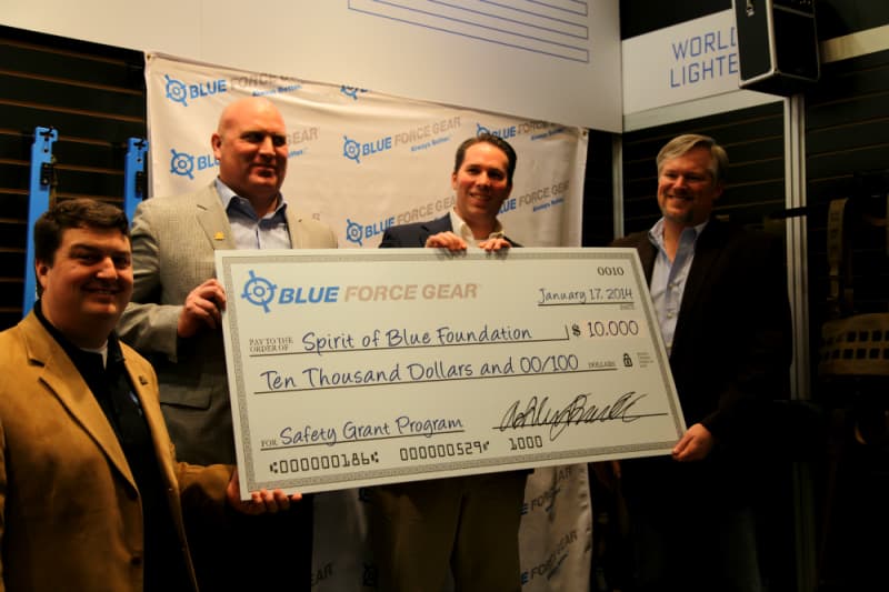 Blue Force Gear Donates $10,000 to Spirit of Blue