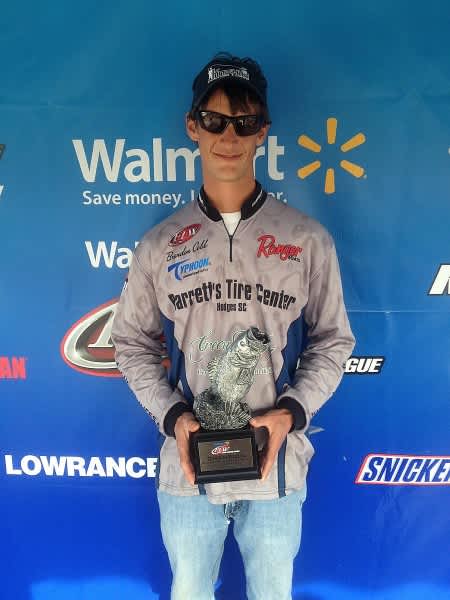 Cobb Wins Walmart Bass Fishing League Savannah River Division Event on Lake Hartwell