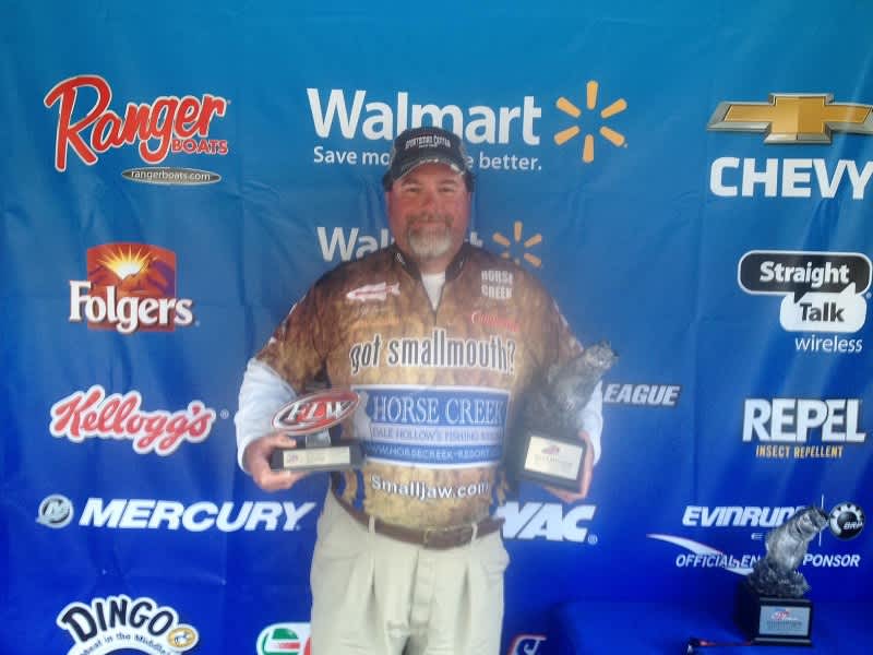 Emerton Wins Walmart Bass Fishing League Mountain Division Event on Dale Hollow Lake