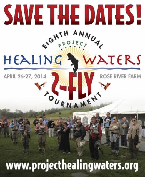 Save the Dates for Project Healing Waters Fly Fishing’s 2-Fly Tournament