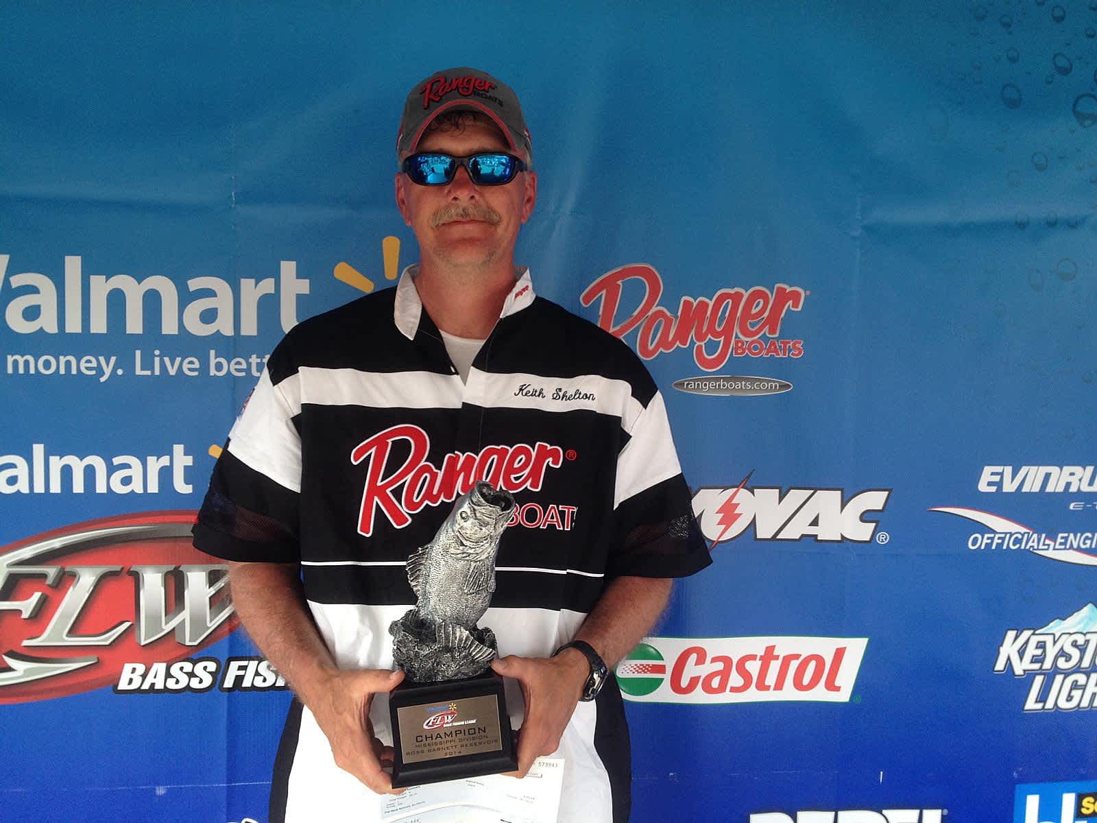 Shelton Wins Walmart Bass Fishing League Mississippi Division on Ross Barnett Reservoir