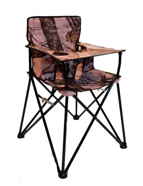 ciao! baby Introduces Pink Mossy Oak Portable High Chair