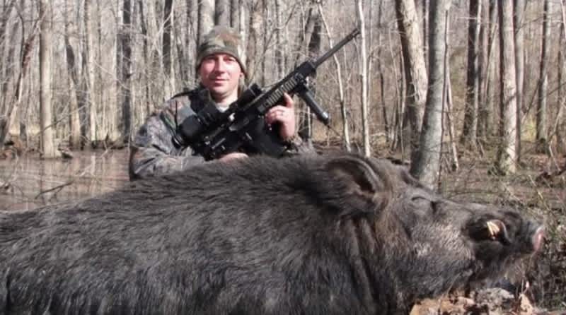 North Carolina Hunter Bags Huge Hog