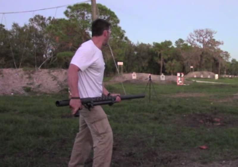 Video: Man Fires Prototype 20mm Rifle from the Hip