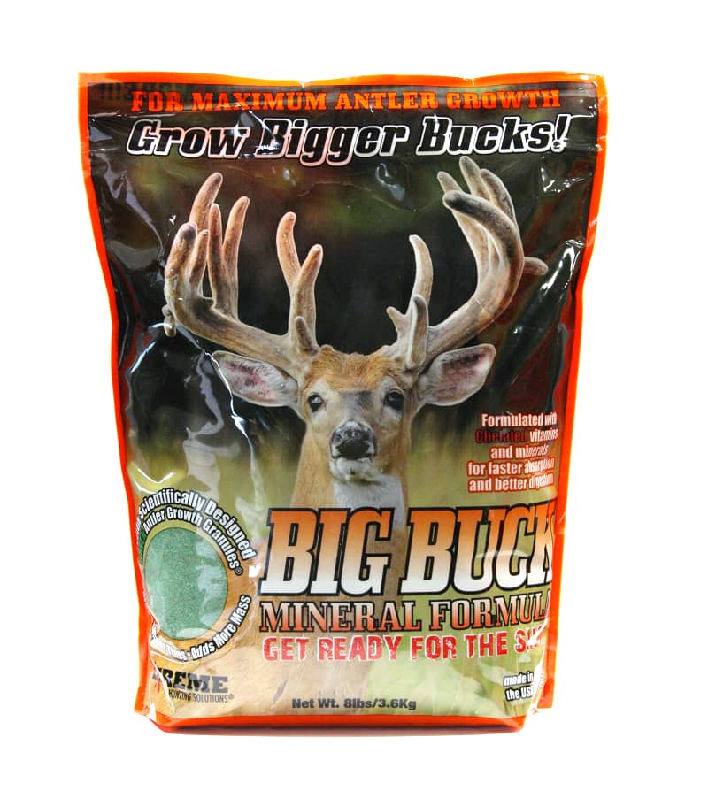 Big Bucks Mineral Gives Deer the Essential for Healthy Herd