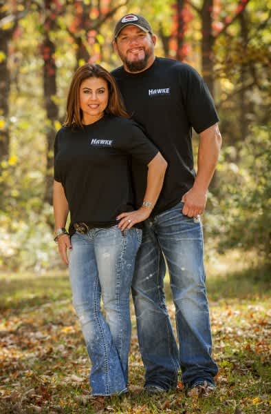 Hawke Sport Optics Partners with Jon and Gina Brunson as Sponsor of Addicted to the Outdoors
