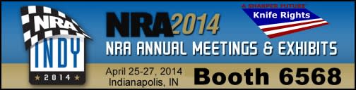 Visit Knife Rights at the NRA Annual Meeting Come See over $75,000 in Ultimate Steel Prizes